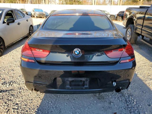 WBA6B8C55EDZ72555 - 2014 BMW 640 XI GRAN COUPE BLACK photo 6