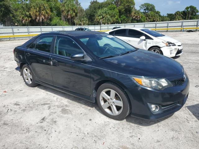 4T1BF1FK8CU598613 - 2012 TOYOTA CAMRY BASE BLUE photo 4