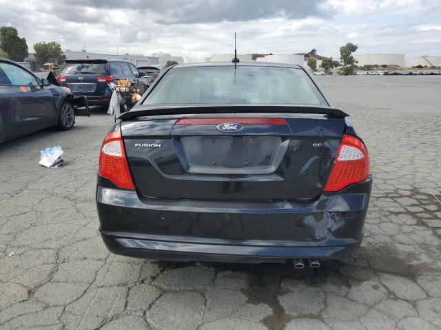 3FAHP0HA9BR155800 - 2011 FORD FUSION SE BLACK photo 6