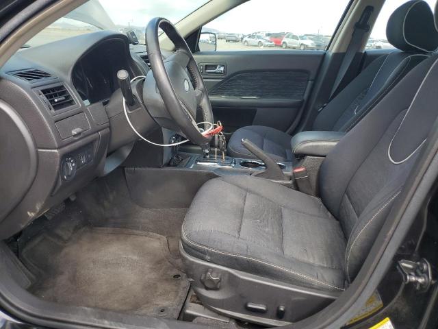 3FAHP0HA9BR155800 - 2011 FORD FUSION SE BLACK photo 7