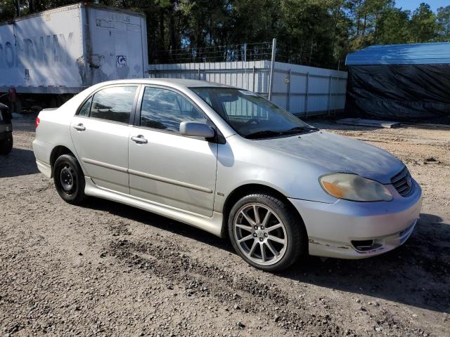 JTDBR32E530037557 - 2003 TOYOTA COROLLA CE GRAY photo 4