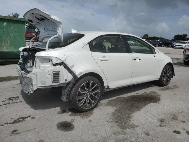 JTDS4RCE5LJ013348 - 2020 TOYOTA COROLLA SE Biały zdjęcie 3