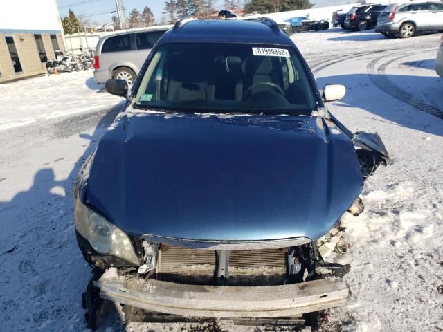 4S4BP61C987335563 - 2008 SUBARU OUTBACK 2.5I BLUE photo 5