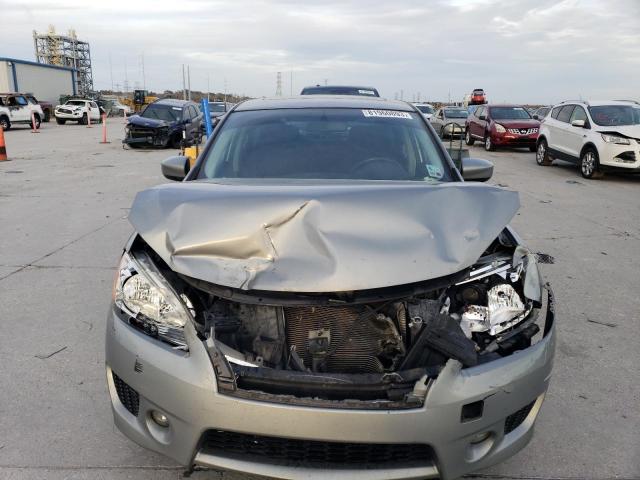 3N1AB7AP1EY322178 - 2014 NISSAN SENTRA S SILVER photo 5