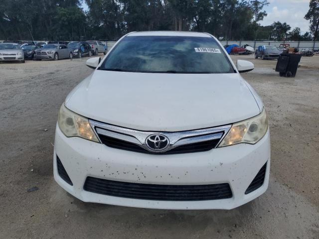 4T1BF1FK6CU523456 - 2012 TOYOTA CAMRY BASE WHITE photo 5