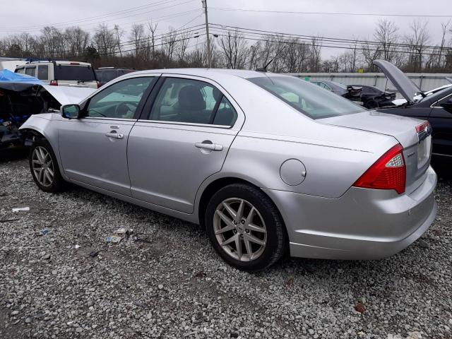 3FAHP0JA2CR168996 - 2012 FORD FUSION SEL SILVER photo 2