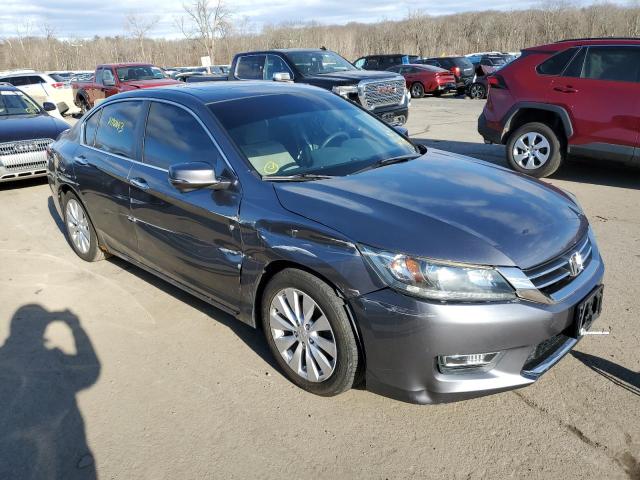 1HGCR2F71DA017331 - 2013 HONDA ACCORD EX GRAY photo 4