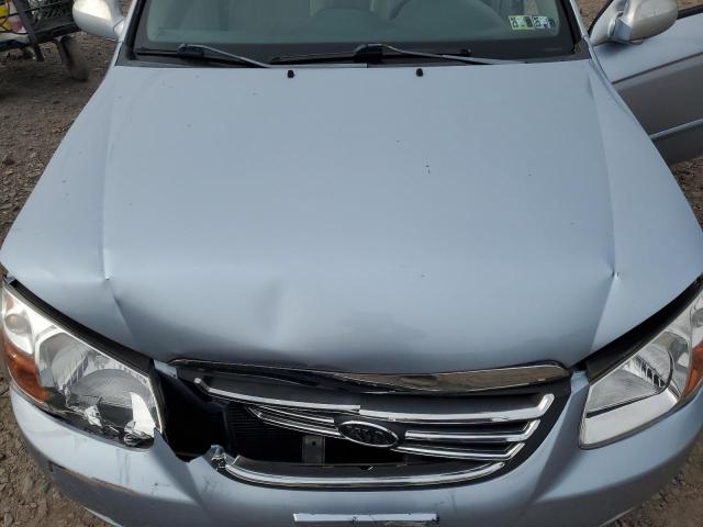 KNAFE121975480122 - 2007 KIA SPECTRA EX SILVER photo 11