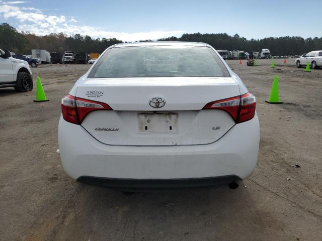 2T1BURHE7GC732790 - 2016 TOYOTA COROLLA L WHITE photo 6