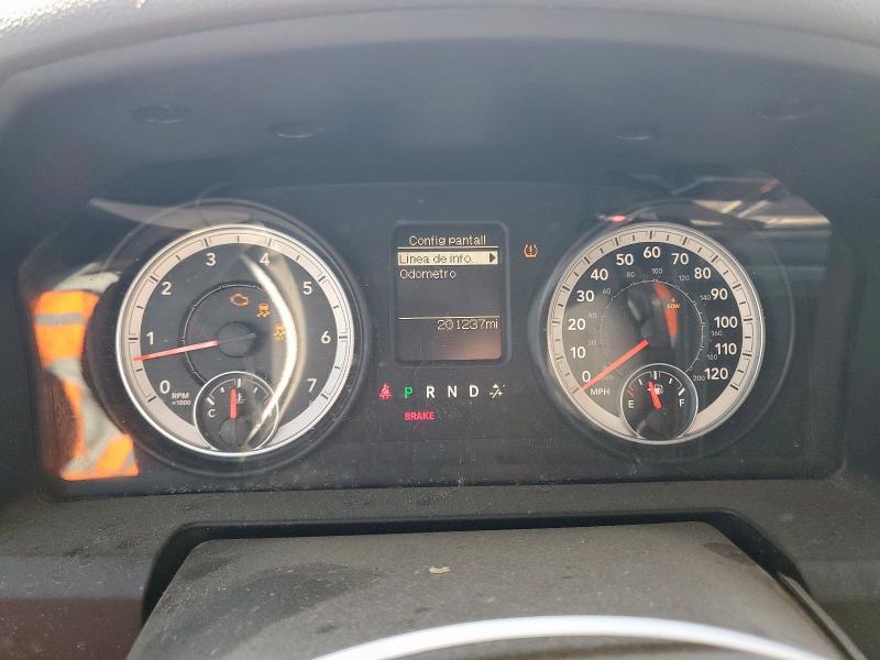 3C6TR5MT0DG537934 - 2013 RAM 2500 SLT Сұр фото 9