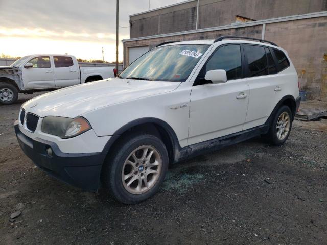 WBXPA73445WC49740 - 2005 BMW X3 2.5I WHITE photo 1