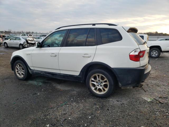 WBXPA73445WC49740 - 2005 BMW X3 2.5I WHITE photo 2