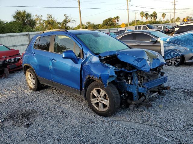 KL7CJLSB7FB159585 - 2015 CHEVROLET TRAX 1LT BLUE photo 4