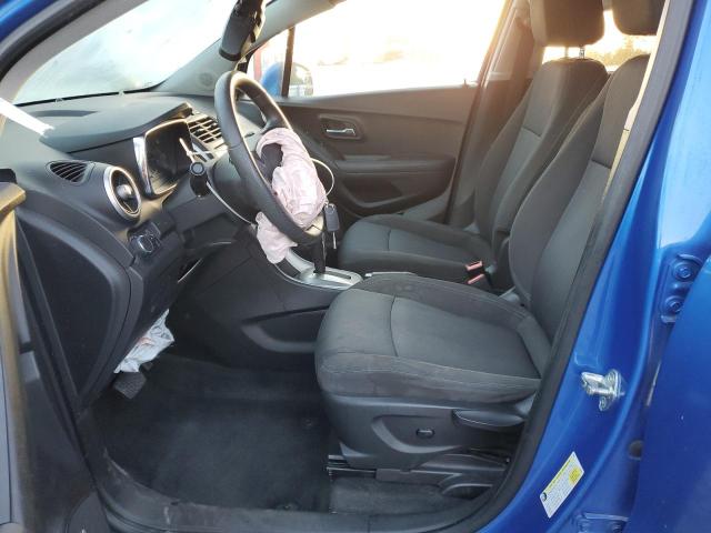 KL7CJLSB7FB159585 - 2015 CHEVROLET TRAX 1LT BLUE photo 7