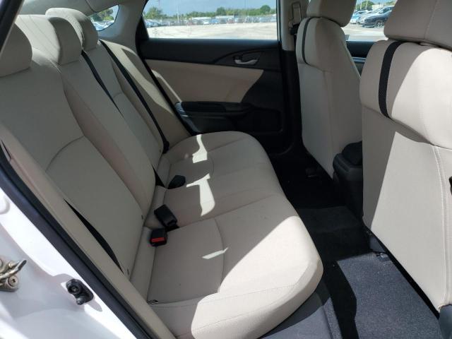 19XFC2F6XKE037933 - 2019 HONDA CIVIC LX WHITE photo 10