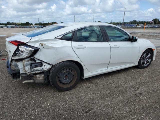 19XFC2F6XKE037933 - 2019 HONDA CIVIC LX WHITE photo 3