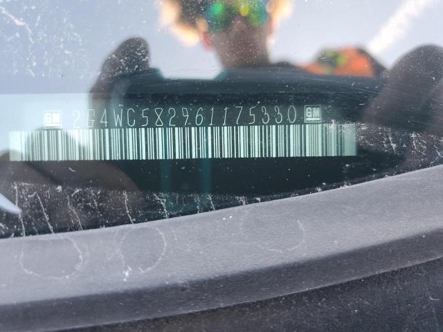 2G4WC582961175330 - 2006 BUICK LACROSSE CX Turquesa foto 12