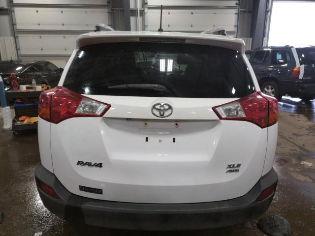 2T3RFREV5DW074773 - 2013 TOYOTA RAV4 XLE WHITE photo 6