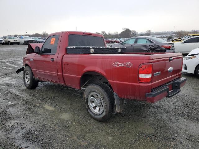 1FTYR11U76PA57053 - 2006 FORD RANGER BURGUNDY photo 2