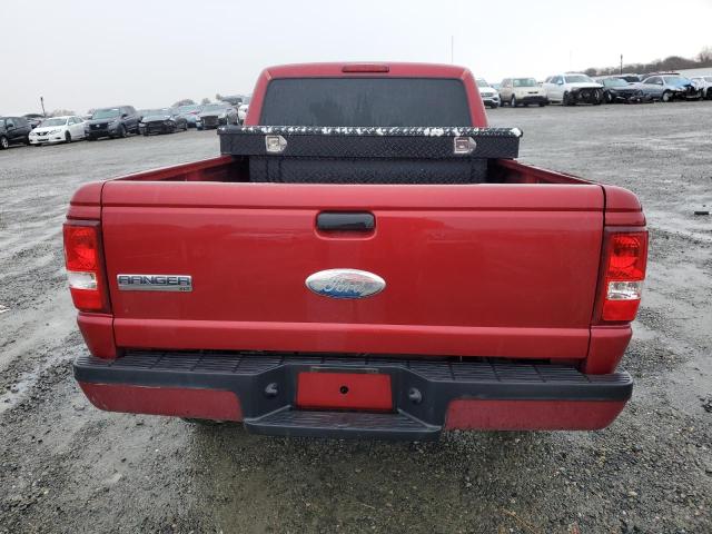 1FTYR11U76PA57053 - 2006 FORD RANGER BURGUNDY photo 6