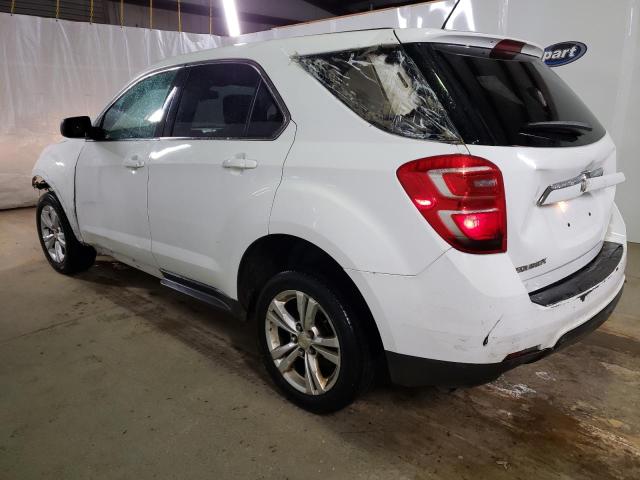 2GNALBEK8H1565170 - 2017 CHEVROLET EQUINOX LS WHITE photo 2