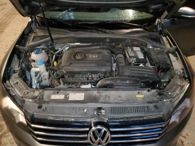 1VWAS7A31FC088349 - 2015 VOLKSWAGEN PASSAT S GRAY photo 11