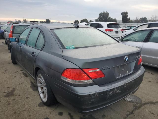 WBAHL83596DT01350 - 2006 BMW 750 I GRAY photo 2