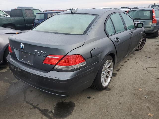 WBAHL83596DT01350 - 2006 BMW 750 I GRAY photo 3