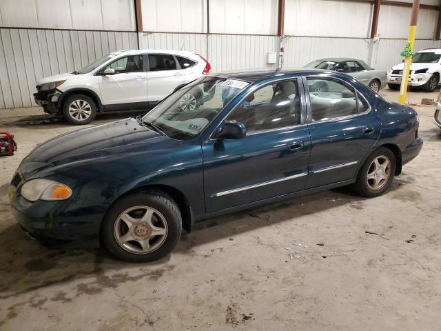 KMHJF35F9YU973184 - 2000 HYUNDAI ELANTRA GLS TEAL photo 1