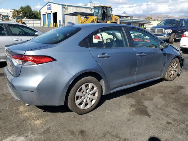 JTDEPRAEXLJ005110 - 2020 TOYOTA COROLLA LE Bleu photo 3