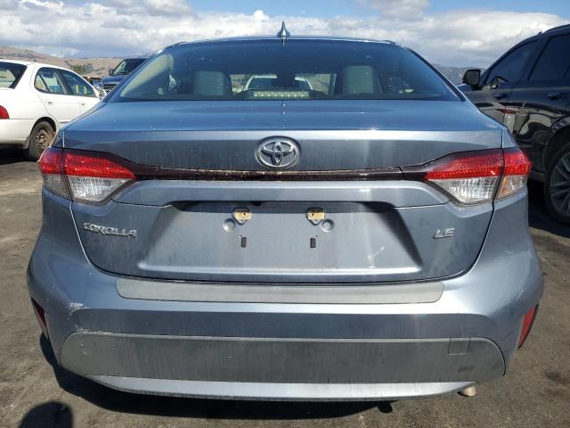 JTDEPRAEXLJ005110 - 2020 TOYOTA COROLLA LE Bleu photo 6