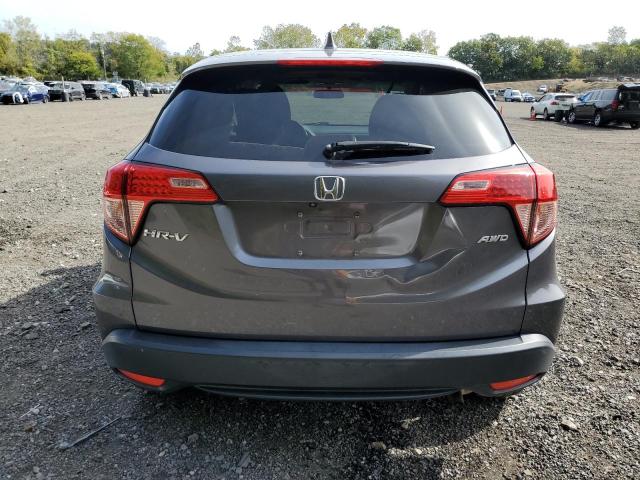 3CZRU6H55HM727023 - 2017 HONDA HR-V EX ნაცრისფერი ფოტო 6