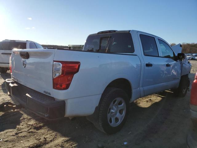 1N6AA1EJXJN545598 - 2018 NISSAN TITAN S WHITE photo 3