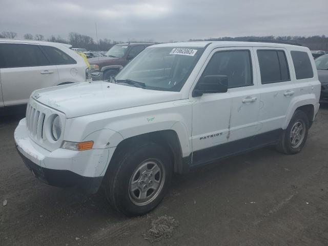 1C4NJPBAXGD670126 - 2016 JEEP PATRIOT SPORT WHITE photo 1