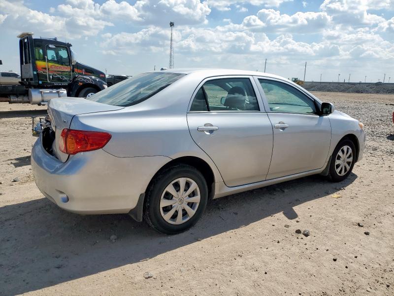 1NXBU4EE8AZ308502 - 2010 TOYOTA COROLLA BASE Сріблястий фото 3