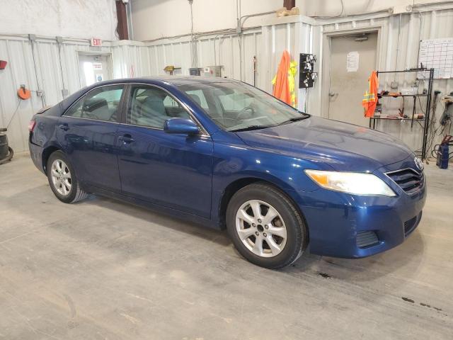 4T4BF3EK2BR160557 - 2011 TOYOTA CAMRY BASE BLUE photo 4