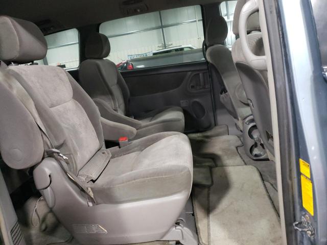 5TDZA23C86S586636 - 2006 TOYOTA SIENNA CE BLUE photo 11