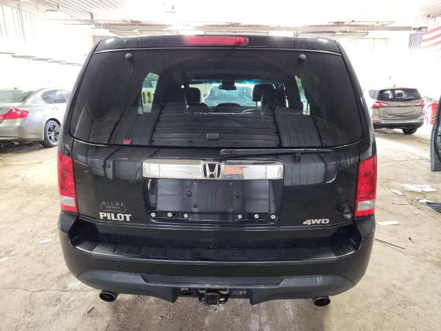 5FNYF4H52DB080501 - 2013 HONDA PILOT EXL Siyah fotoğraf 6