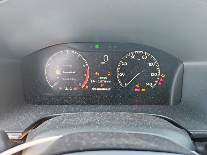 2HKRS3H77RH301837 - 2024 HONDA CR-V EXL BLUE photo 9