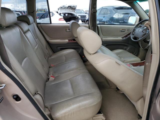 JTEEP21A840025301 - 2004 TOYOTA HIGHLANDER TAN photo 11