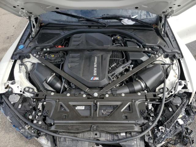 WBS43AY08NFL99871 - 2022 BMW M3 COMPETITION WHITE photo 11