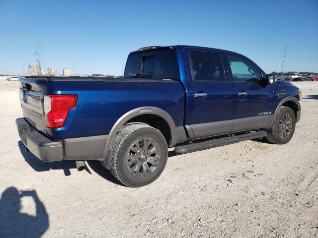 1N6AA1E56HN533087 - 2017 NISSAN TITAN SV BLUE photo 3