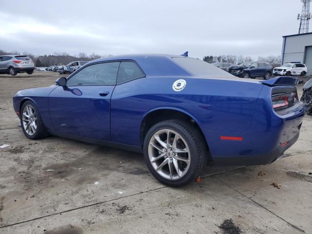 2C3CDZKG7MH677374 - 2021 DODGE CHALLENGER GT BLUE photo 2