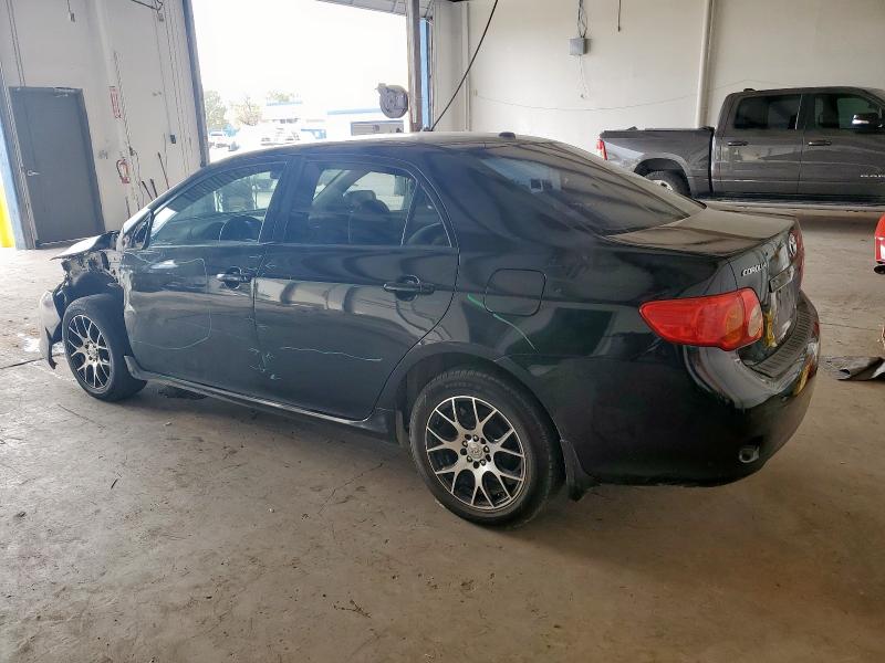 1NXBU4EE8AZ245059 - 2010 TOYOTA COROLLA BASE BLACK photo 2