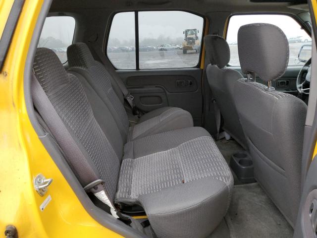 5N1ED28Y11C543479 - 2001 NISSAN XTERRA XE YELLOW photo 10