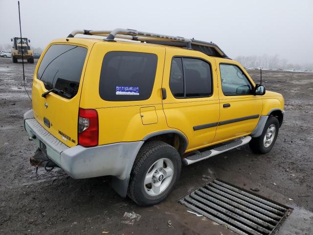 5N1ED28Y11C543479 - 2001 NISSAN XTERRA XE YELLOW photo 3