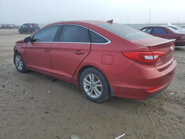 5NPE24AFXFH206691 - 2015 HYUNDAI SONATA SE RED photo 2