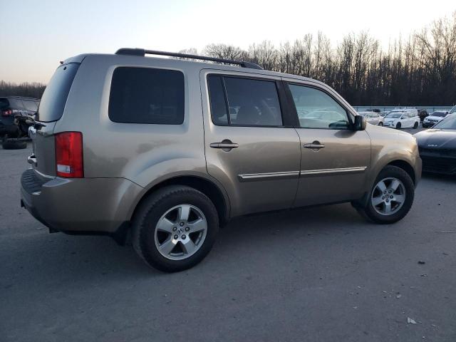 5FNYF48629B017639 - 2009 HONDA PILOT EXL BEIGE photo 3