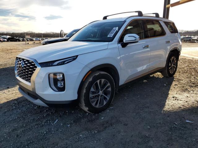 KM8R24HE9LU134524 - 2020 HYUNDAI PALISADE SEL WHITE photo 1