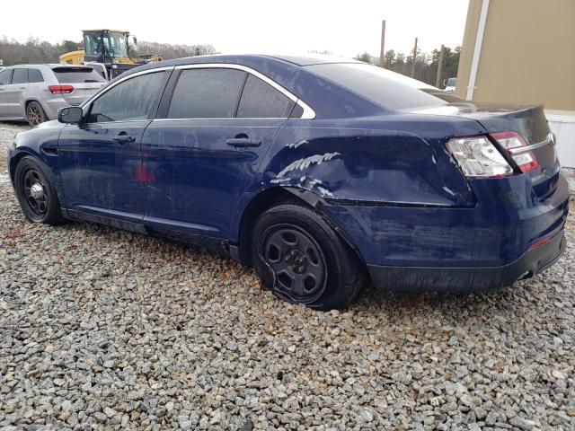 1FAHP2MK0FG186957 - 2015 FORD TAURUS POLICE INTERCEPTOR BLUE photo 2